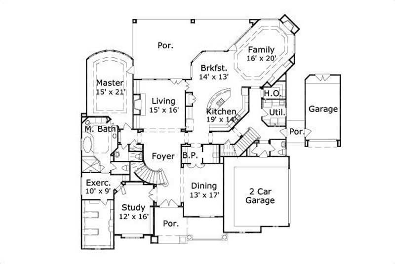 FIRST STORY FLOOR PLAN