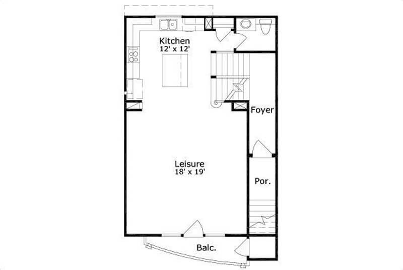 SECOND LEVEL FLOOR PLAN