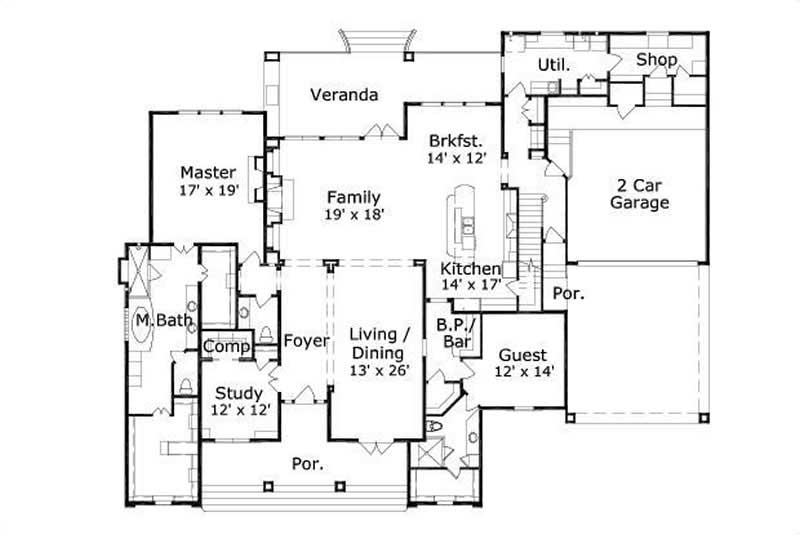 FIRST STORY FLOOR PLAN