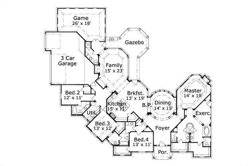 FIRST STORY FLOOR PLAN