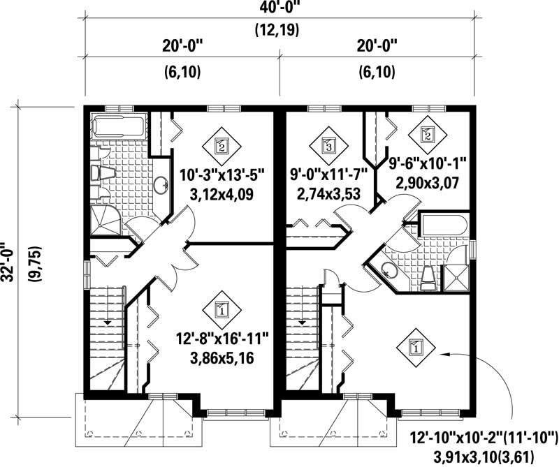 SECOND LEVEL FLOOR PLAN