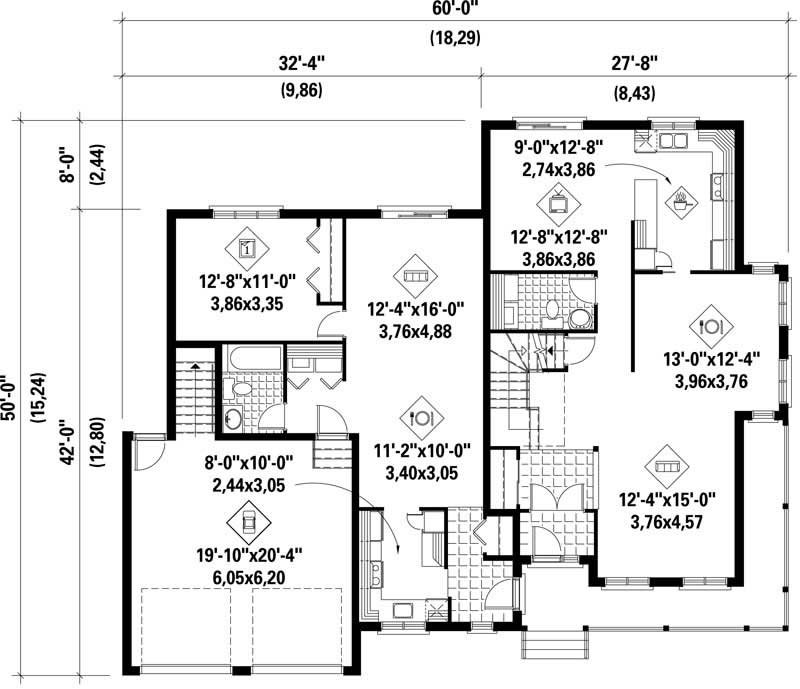 MAIN LEVEL FLOOR PLAN