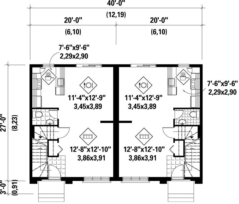 MAIN LEVEL FLOOR PLAN