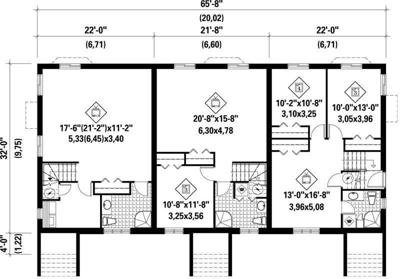 THIRD LEVEL FLOOR PLAN