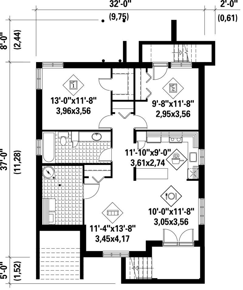 LOWER LEVEL FLOOR PLAN