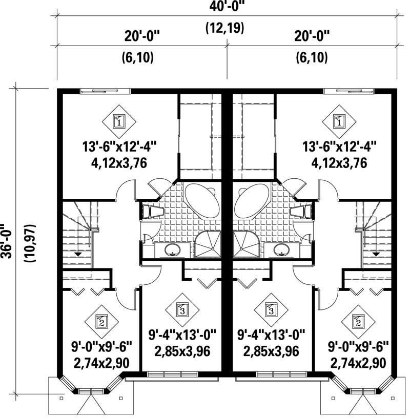 SECOND LEVEL FLOOR PLAN