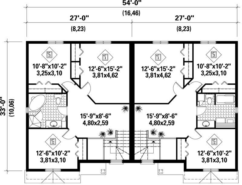 SECOND LEVEL FLOOR PLAN