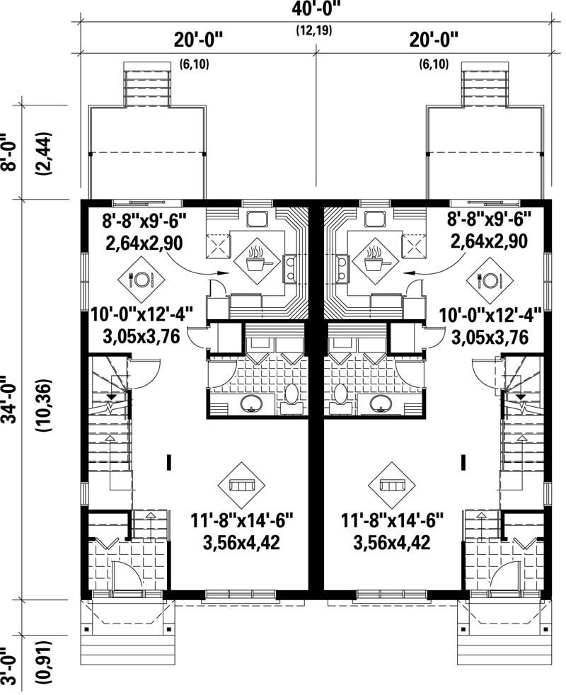 MAIN LEVEL FLOOR PLAN