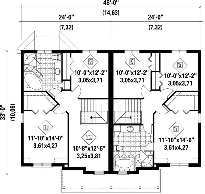 SECOND LEVEL FLOOR PLAN