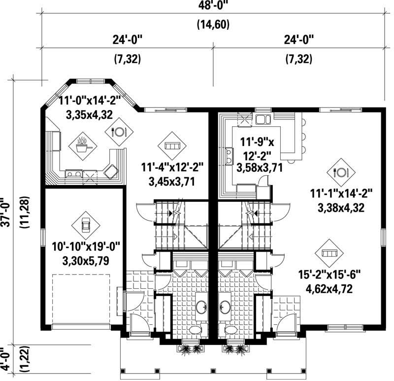 MAIN LEVEL FLOOR PLAN