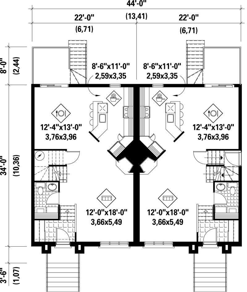 MAIN LEVEL FLOOR PLAN
