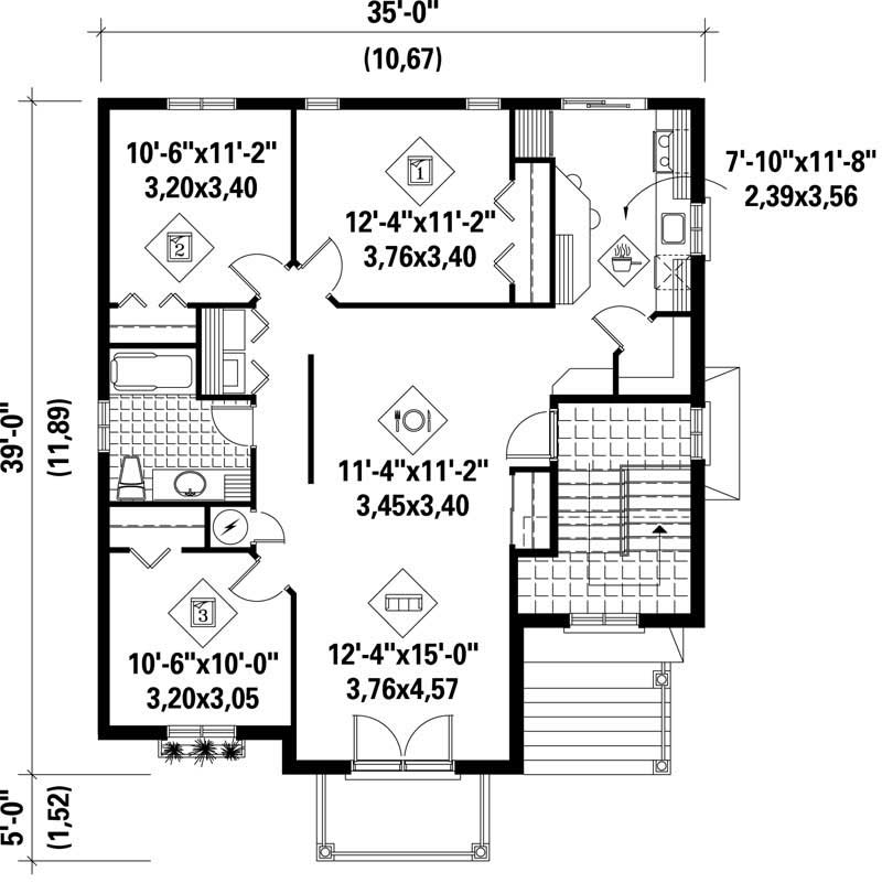 LOWER LEVEL FLOOR PLAN