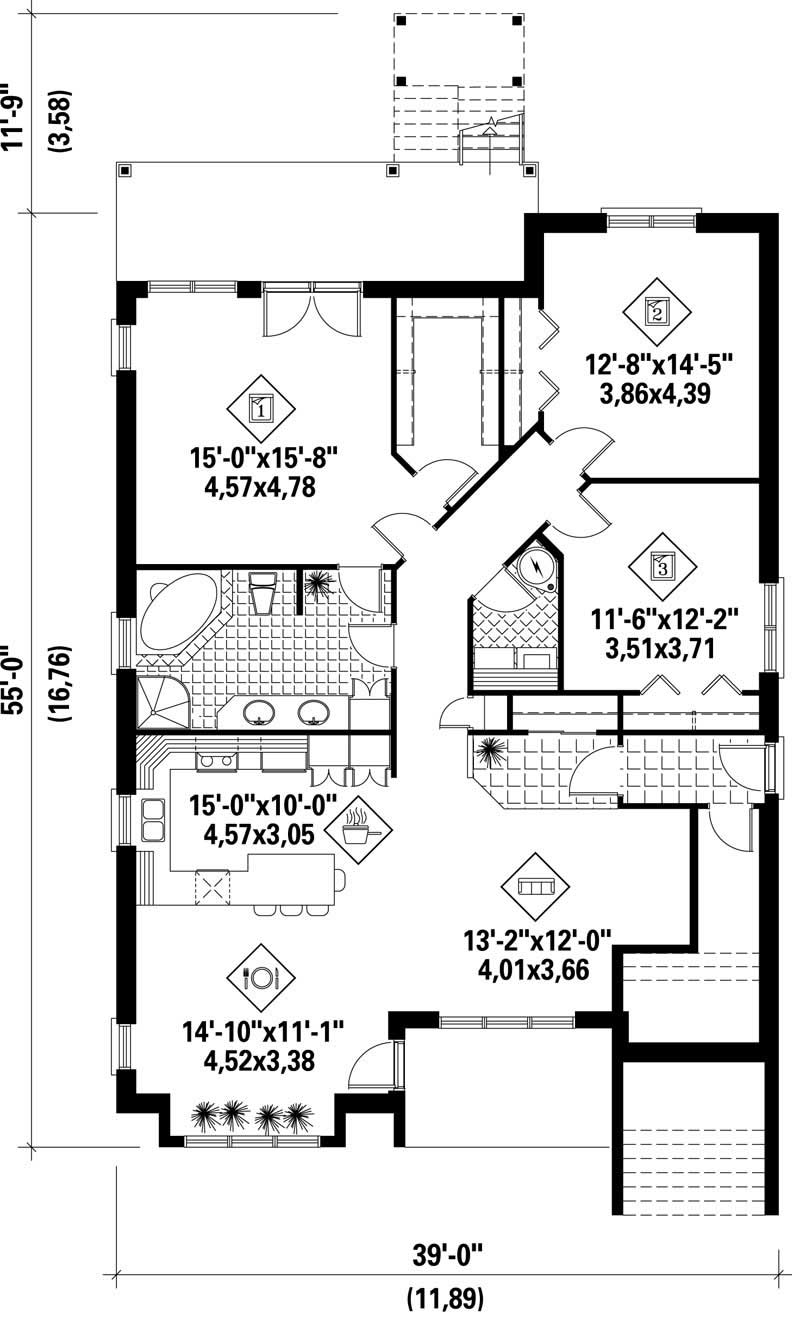 LOWER LEVEL FLOOR PLAN