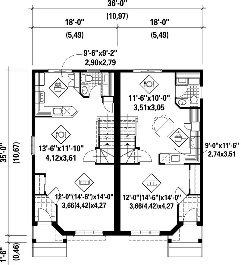 MAIN LEVEL FLOOR PLAN