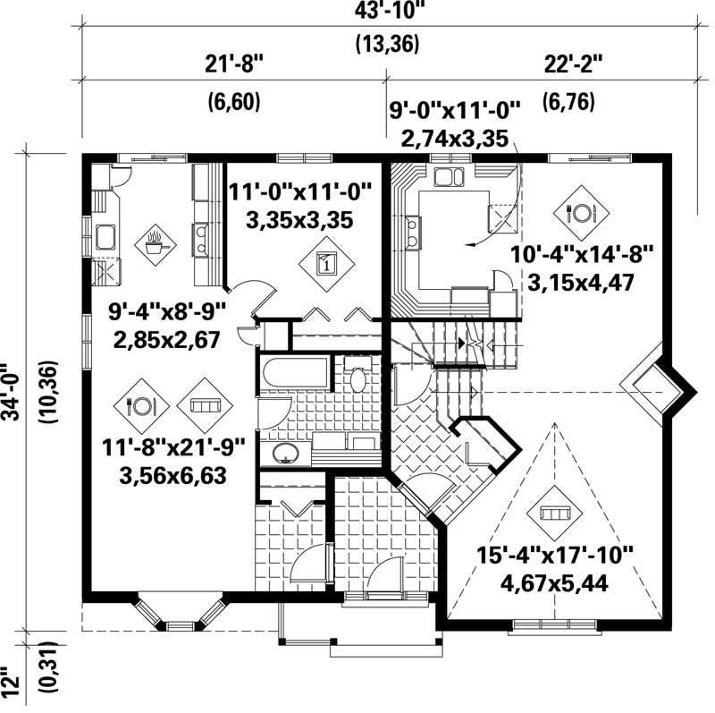 MAIN LEVEL FLOOR PLAN