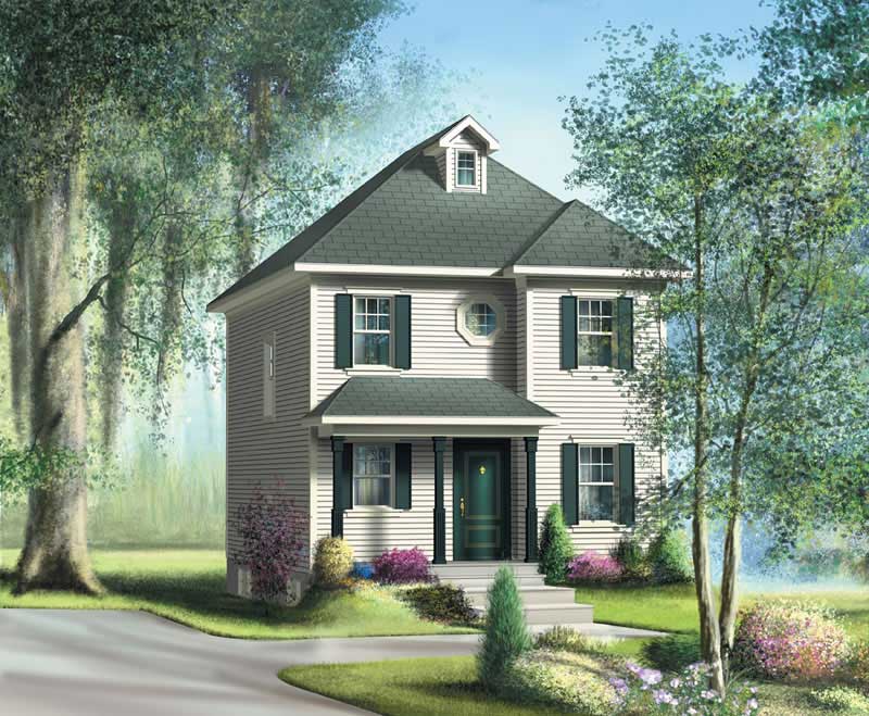 3-Bedroom, 1192 Sq Ft Ranch Home Plan - 157-1038 - Main Exterior