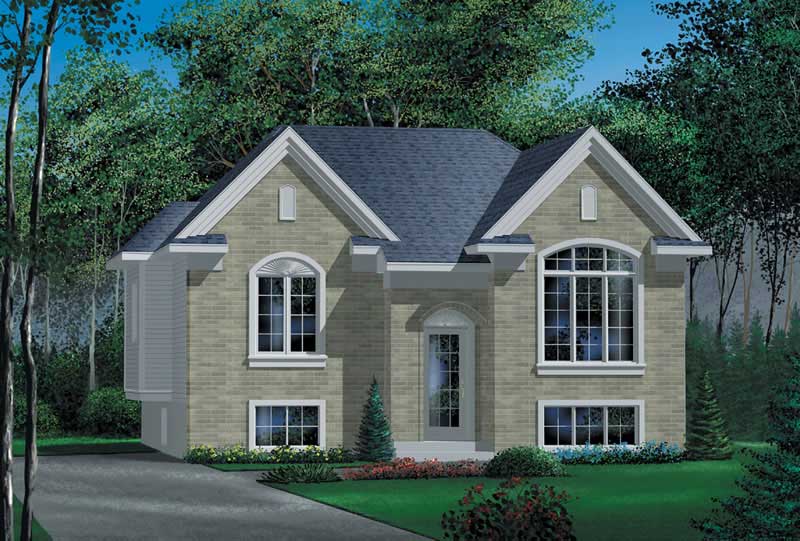 3-Bedroom, 1093 Sq Ft Craftsman Home Plan - 157-1084 - Main Exterior