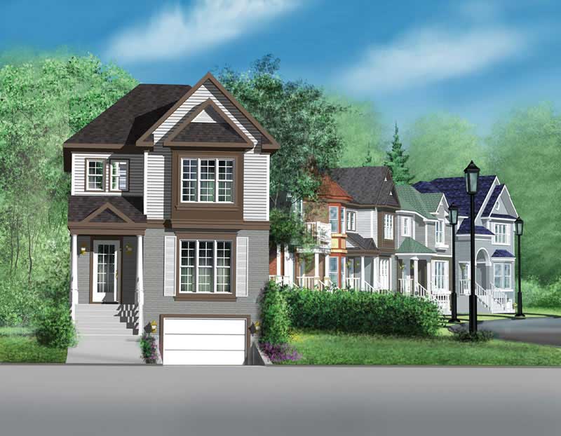 3-Bedroom, 1754 Sq Ft Ranch House Plan - 157-1115 - Front Exterior