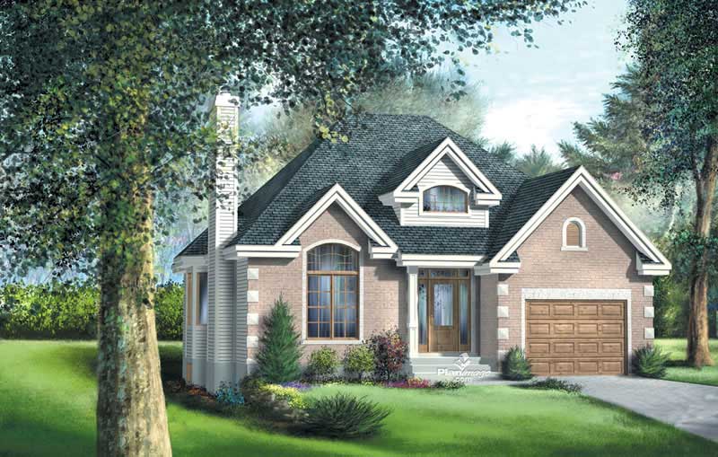 3-Bedroom, 1448 Sq Ft Craftsman Home Plan - 157-1125 - Main Exterior