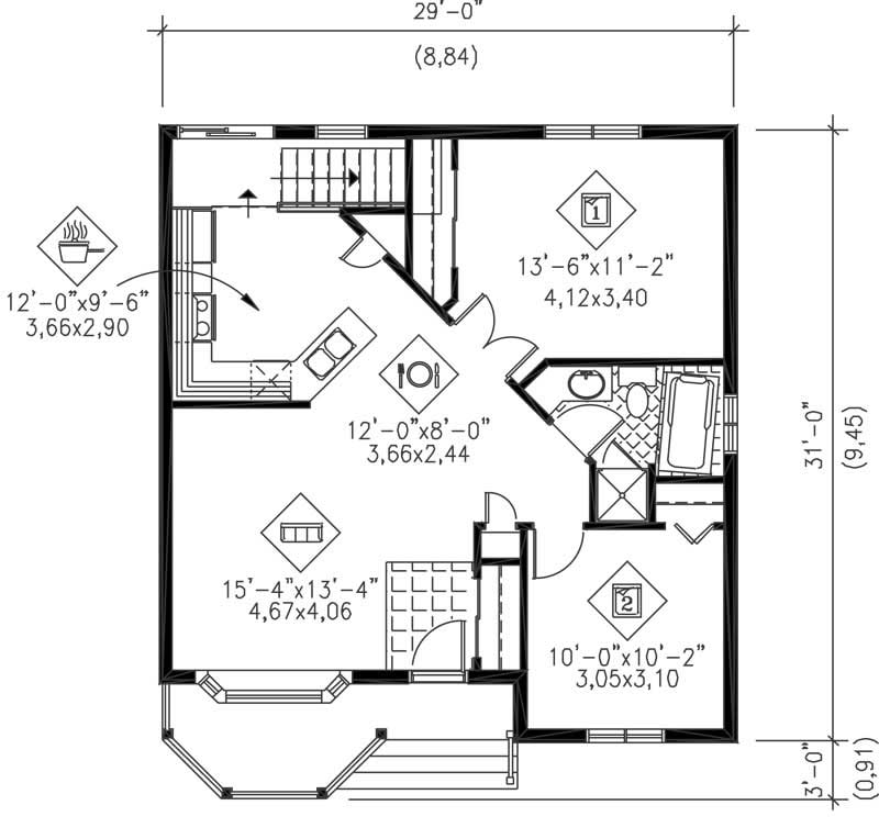 Floor Plan Main Level