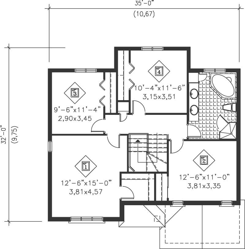 UPPER FLOOR PLAN