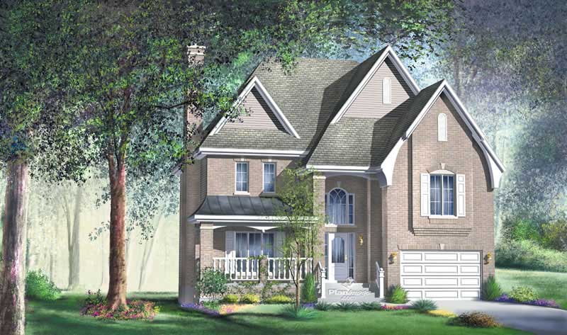 3-Bedroom, 2155 Sq Ft Multi-Level Home Plan - 157-1149 - Main Exterior