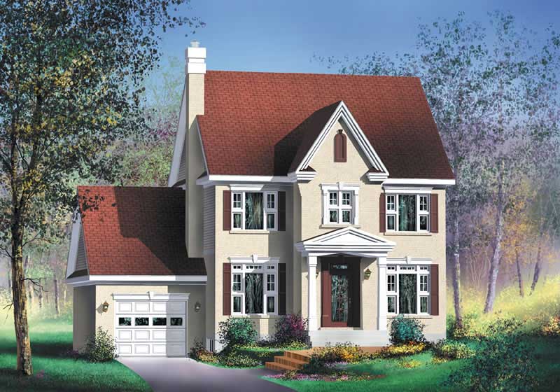 3-Bedroom, 2256 Sq Ft Ranch Home Plan - 157-1157 - Main Exterior