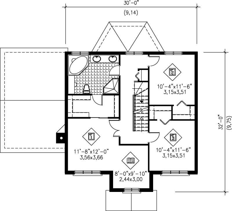SECOND FLOOR PLAN