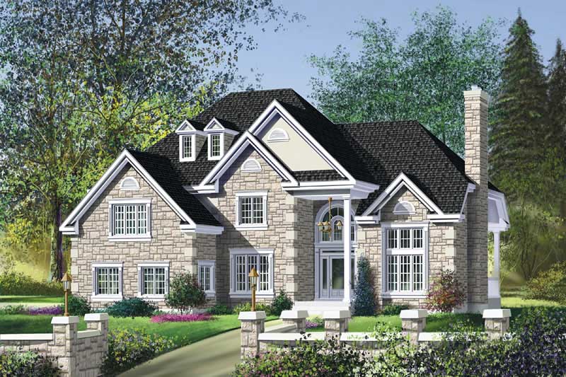 3-Bedroom, 2731 Sq Ft Multi-Level Home Plan - 157-1174 - Main Exterior