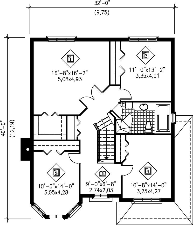 UPPER FLOOR PLAN