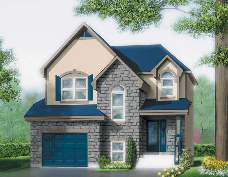 3-Bedroom, 1605 Sq Ft Craftsman House Plan - 157-1226 - Front Exterior