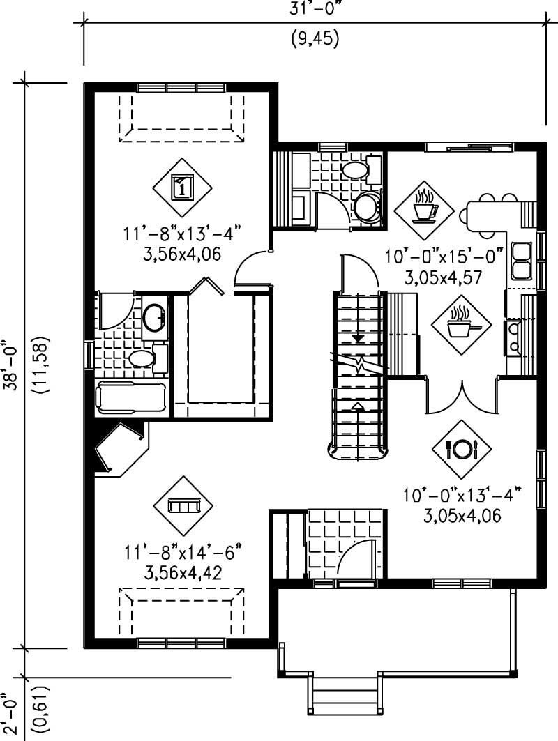 Floor Plan First Story