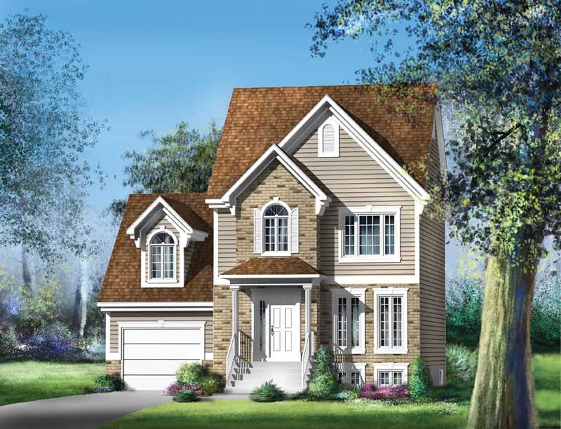 3-Bedroom, 1477 Sq Ft Ranch Home Plan - 157-1232 - Main Exterior