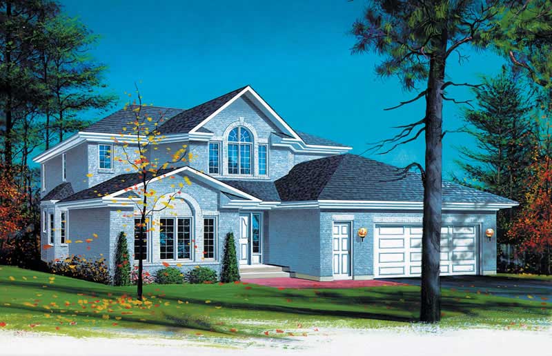 1-Bedroom, 2614 Sq Ft Home Plan - 157-1273 - Main Exterior