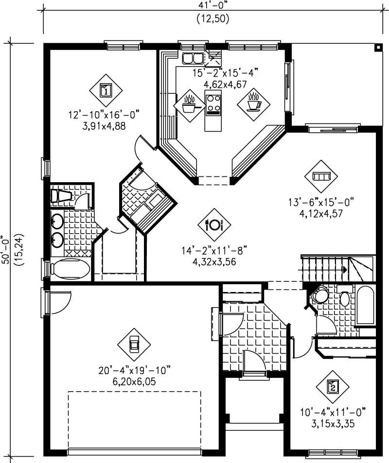 Floor Plan Main Level