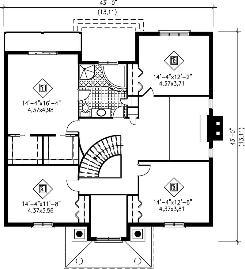 UPPER FLOOR PLAN