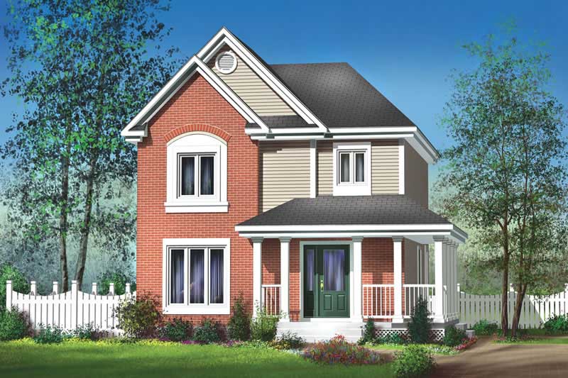3-Bedroom, 1494 Sq Ft Ranch Home Plan - 157-1304 - Main Exterior