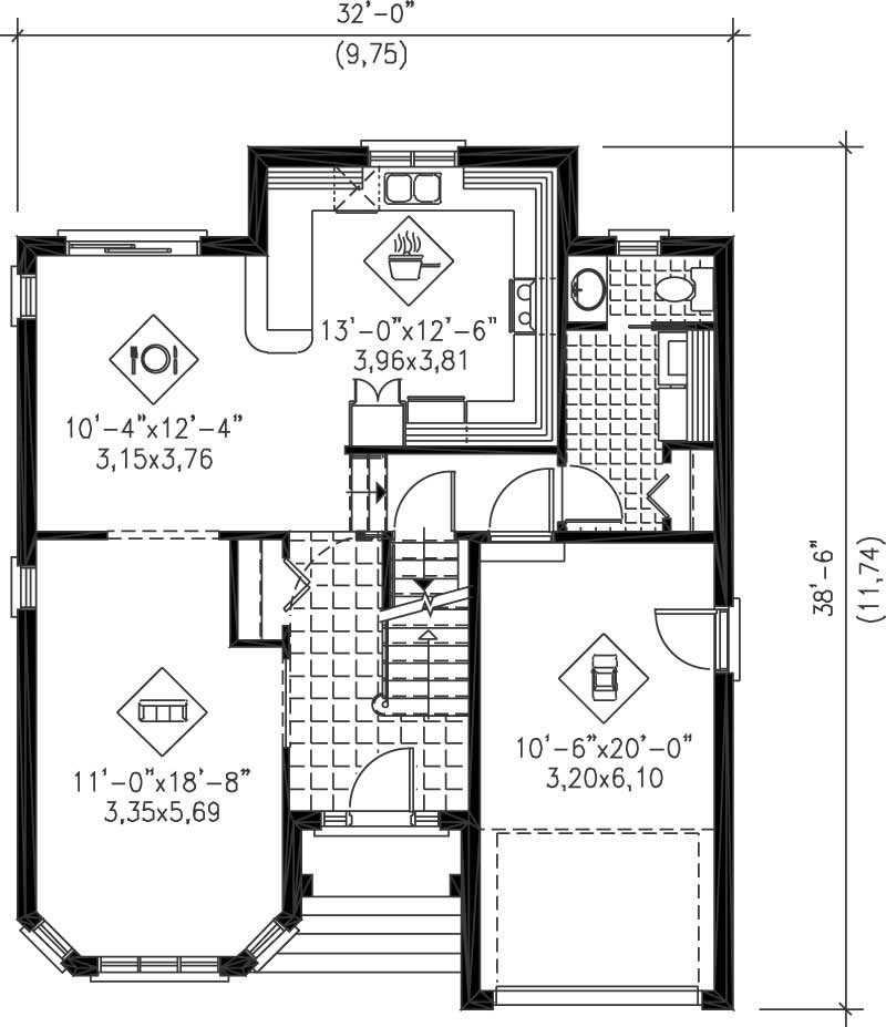 Floor Plan First Story