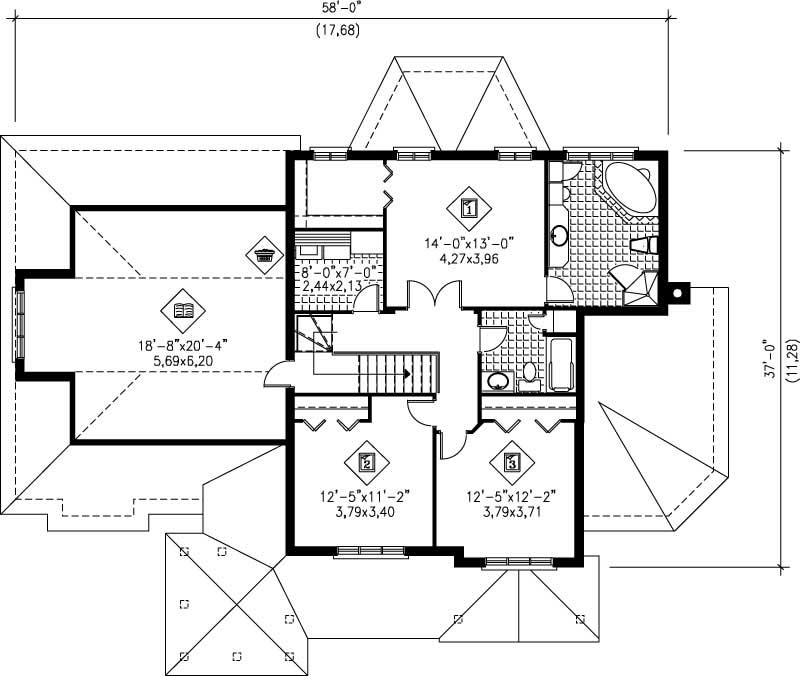 UPPER FLOOR PLAN