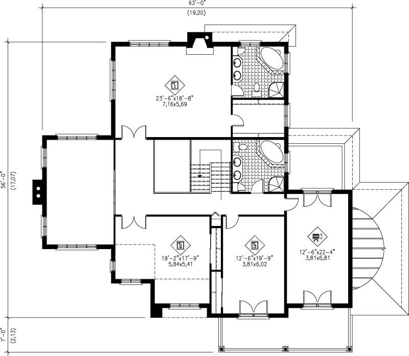 UPPER FLOOR PLAN