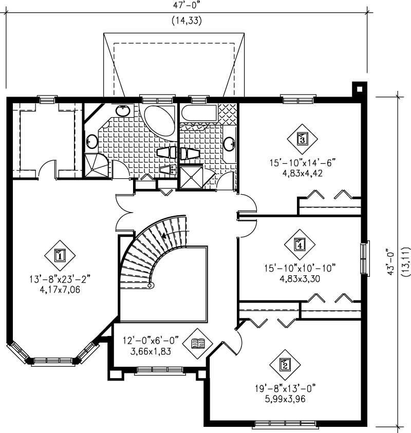 UPPER FLOOR PLAN