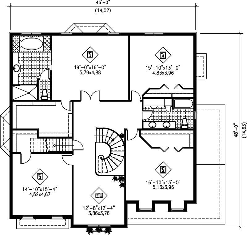 UPPER FLOOR PLAN