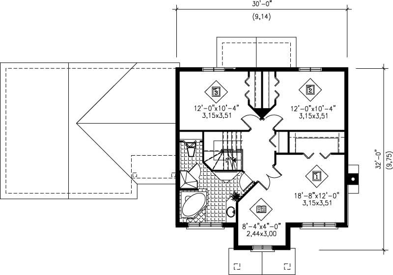 SECOND FLOOR PLAN