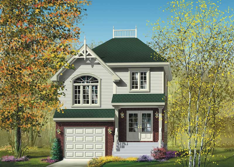 2-Bedroom, 1285 Sq Ft Ranch Home Plan - 157-1492 - Main Exterior