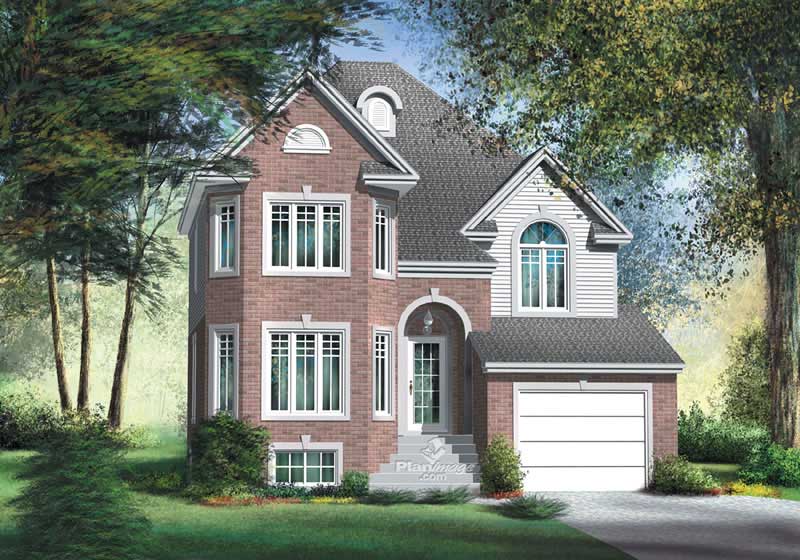 3-Bedroom, 1720 Sq Ft Ranch Home Plan - 157-1539 - Main Exterior
