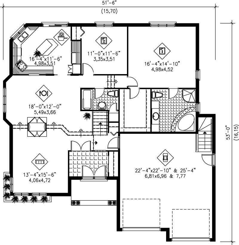 Floor Plan First Story