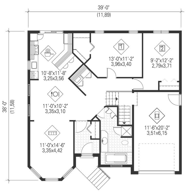 Floor Plan Main Level