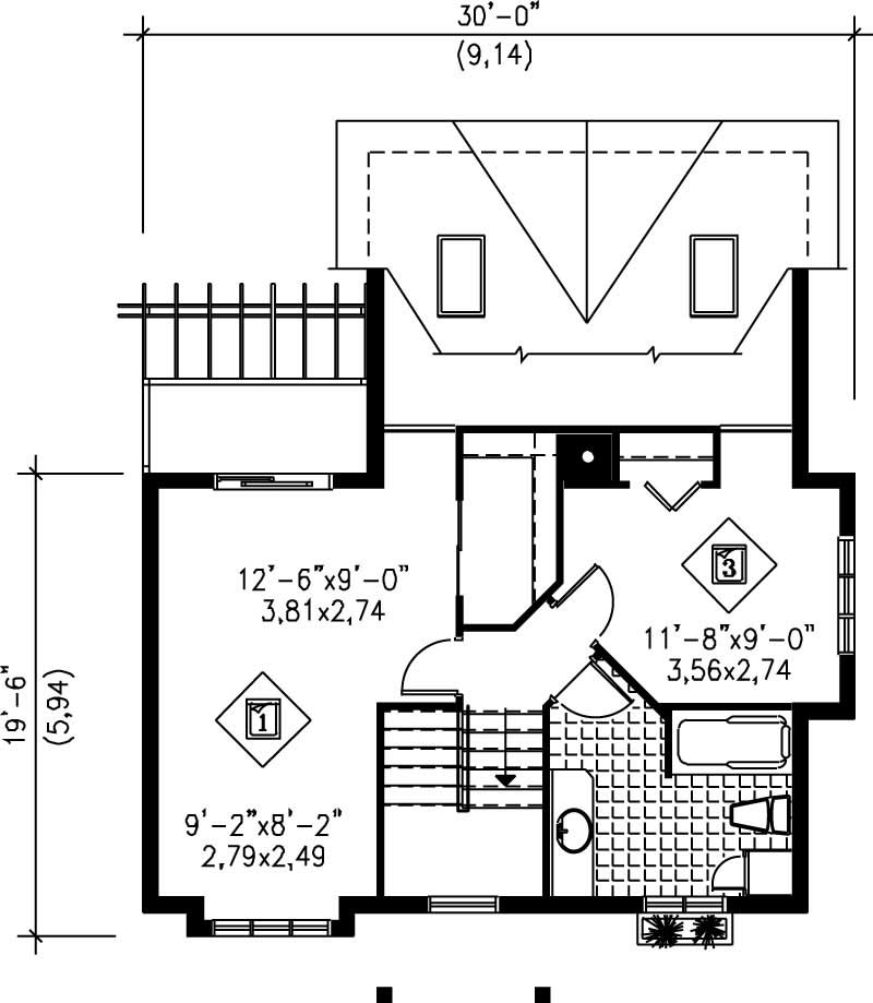UPPER FLOOR PLAN