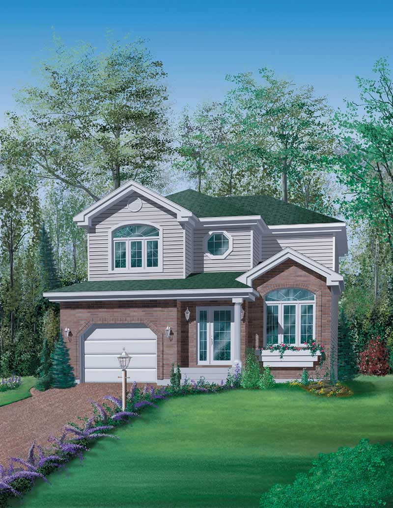 3-Bedroom, 1498 Sq Ft Craftsman House Plan - 157-1622 - Front Exterior