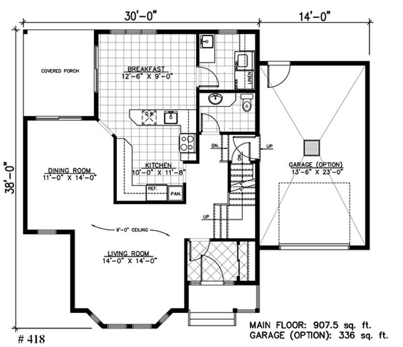 Floor Plan First Story
